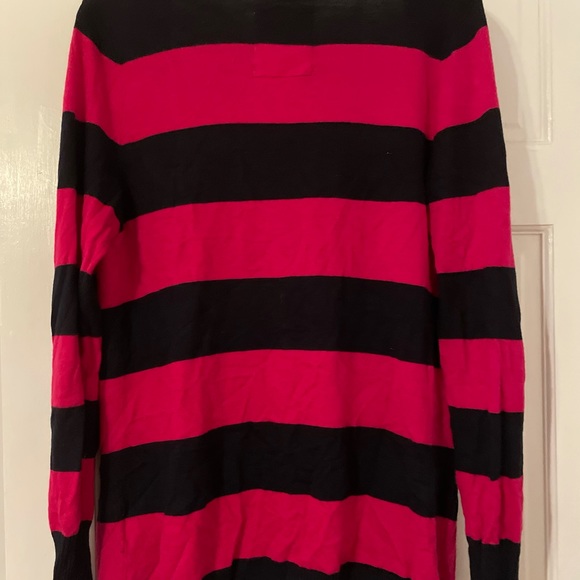 Pink and black Hollister button up cardigan! - Picture 2 of 4